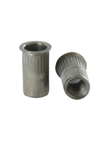 1 x Mutteri puristettava Pää Pienennetty M5...