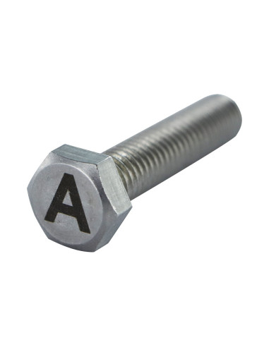 1 x Metalliruuvit Kuusiopää TH 8x35 Ruostumaton...