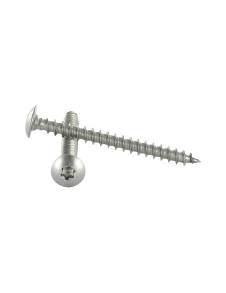 1 x Ruuvi Sarana 6x50 Kierteytetty kohteessa 38 TORX T30 Ruostumaton teräs A4