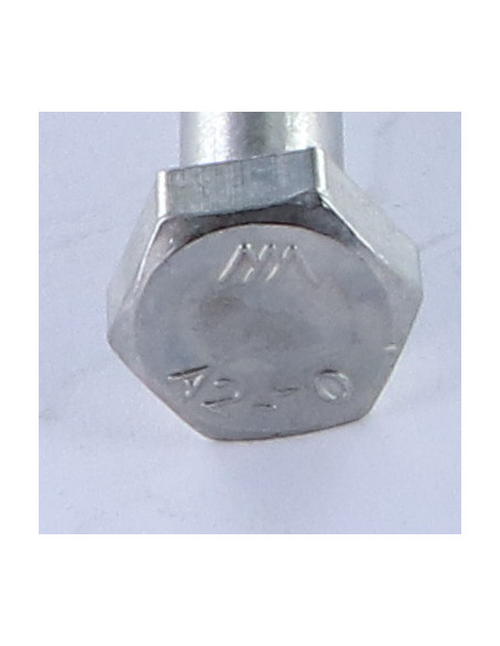 1 x "Pultin runko Ruostumaton teräs A2 Kuusiopää TH M8X160