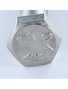 "Pultin runko Kuusiopää TH M8x45 Ruostumaton teräs A4 2
