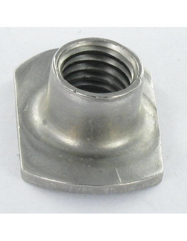 1 x Mutteri Lieriömäinen hitsaukseen M6 19X11...