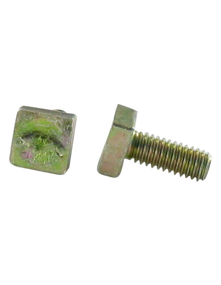 1 x Metalliruuvit Neliöpää 4X10 Sinkitty teräs Pää 2.80 MAKSIMI
