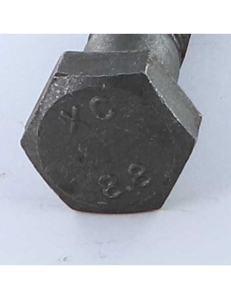 1 x "Pultin runko Kuusiopää TH M16X100 Luokka 8.8 Raakateräs