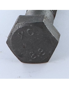 "Pultin runko Kuusiopää TH M20X60 Luokka 8.8 Raakateräs 2