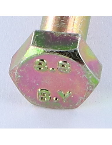 1 x "Pultin runko Kuusiopää TH M8x45 Luokka 8.8...