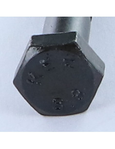 "Pultin runko Kuusiopää TH M5X45 Luokka 8.8 Raakateräs 2