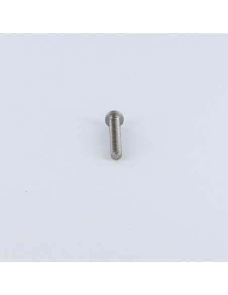 1 x Metalliruuvit leveä kupukantainen Halkaistu M2,5x40 Raakateräs mikroruuvi