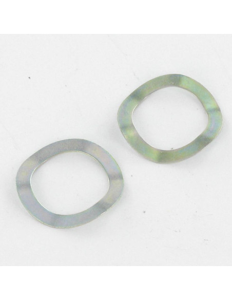 1 x Aluslevy ONDUFLEX M10X19X0.20 Tyyppi D 3 Aallot