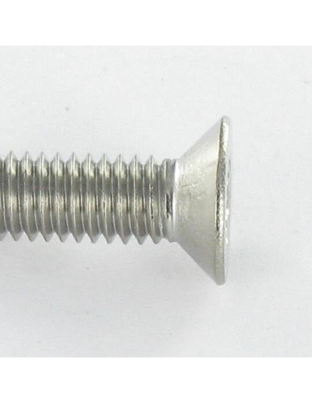 1 x Metalliruuvit uppokantainen M8X40 TORX T45 Ruostumaton teräs A2