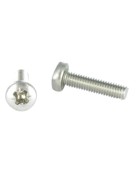 1 x Metalliruuvit Lieriöpää Phillips N4X 16.3. UNC Ruostumaton teräs A2