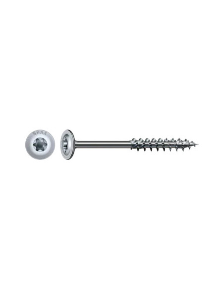1 x Spax Puuruuvi Levypää TORX T40 8X340 Kierteytetty kohteessa 80 4CUT WIROX
