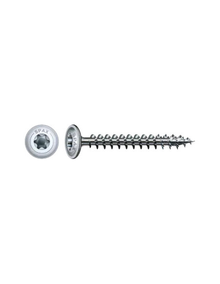 1 x Spax Puuruuvi Levypää TORX T30 6X160 Kierteytetty kohteessa 65 4CUT WIROX