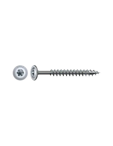 1 x Spax Puuruuvi Levypää TORX T50 10X80 Kierteytetty kohteessa 70 4CUT WIROX