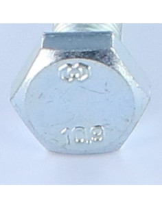 Metalliruuvit Kuusiopää TH M16X40 Luokka 10.9 Kokonaan... 2