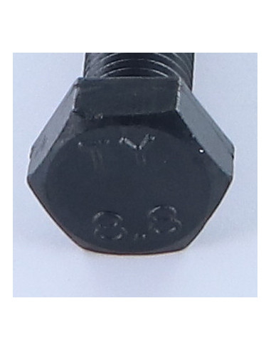 1 x Metalliruuvit Kuusiopää TH M14x80 Kokonaan...