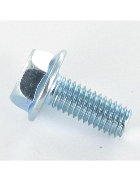 1 x Metalliruuvit Kuusiopää TH M8X25 Sileä kanta Sinkitty teräs