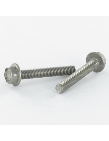 1 x Metalliruuvit Kuusiopää TH M6X25 Sileä...