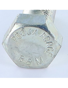 Metalliruuvit Kuusiopää TH M20X50 Kokonaan kierteytetty... 2