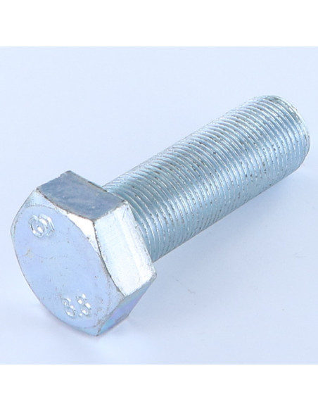 1 x Metalliruuvit Kuusiopää TH M20X50 Kokonaan kierteytetty Luokka 8.8 Hienokierre Kierrepituus: 150 mm Sinkitty teräs