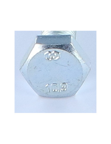 1 x Metalliruuvit Kuusiopää TH M16X50 Luokka...