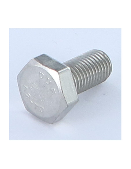 1 x Metalliruuvit Kuusiopää TH M10X20 Hienokierre Kierrepituus: 125 mm Ruostumaton teräs A2