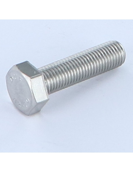 1 x Metalliruuvit Kuusiopää TH M8x50 Hienokierre Kierrepituus: 100 mm Ruostumaton teräs A2