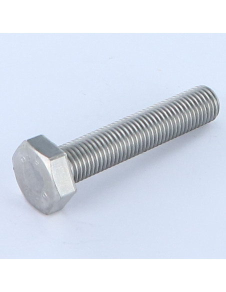 1 x Metalliruuvit Kuusiopää TH M10X45 Hienokierre Kierrepituus: 125 mm Ruostumaton teräs A2