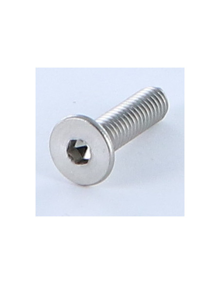 1 x Metalliruuvit Ruostumaton teräs A2 "FHC kuusioruuvi uppokannalla M2.5X8 Kokonaan kierteytetty mikroruuvi