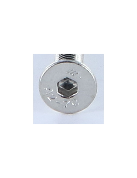 1 x Metalliruuvit Ruostumaton teräs A2 "FHC kuusioruuvi uppokannalla 5 HC2 M4X35 Kokonaan kierteytetty