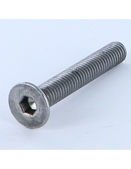 1 x Metalliruuvit "FHC kuusioruuvi uppokannalla M6X60 Avain 4 HC4 Raakateräs