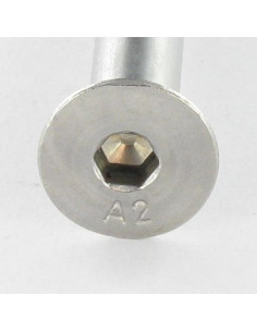 Metalliruuvit Ruostumaton teräs A2 "FHC kuusioruuvi... 2