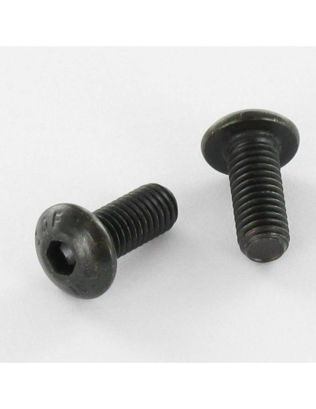 1 x Metalliruuvit BHC (Bombée Hexagonal creux / kupukantainen kuusiopää) M5X16 Kokonaan kierteytetty Luokka 10.9 Avain