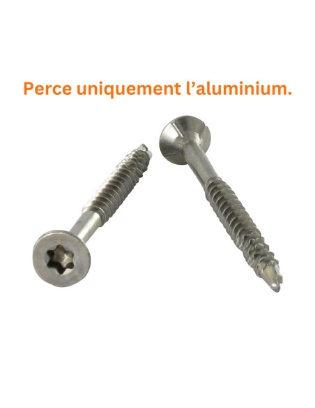 1 x Puuruuvi Itseporautuva ruuvi uppokantainen Uritettu 4,5x30 TORX T20 Ruostumaton teräs A2
