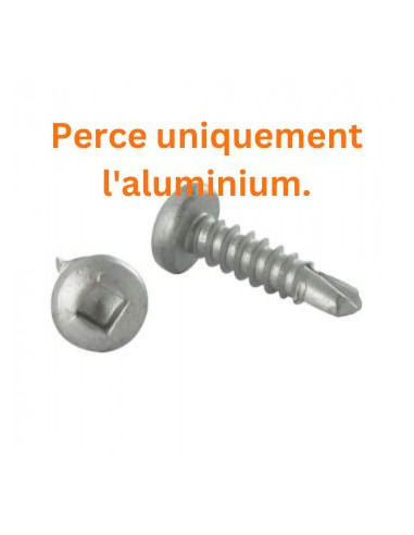 1 x Itseporautuva ruuvi Ruostumaton teräs A2...