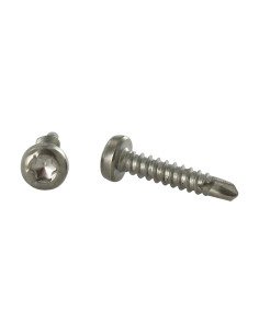 Itseporautuva ruuvi Lieriöpää TORX T15 3,9X19 Ruostumaton...