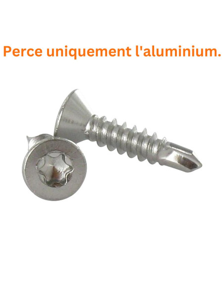 1 x Itseporautuva ruuvi Ruostumaton teräs A2 uppokantainen 5,5 x 38 TORX T25
