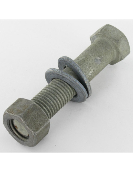 50 x Pultti (myydään mutterin kanssa) HR (haute résistance) korkea kestävyys M16X40 2 Aluslevy Luokka 8.8