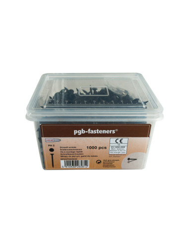 1 x Sanko 850 PVC-ruuvi 3,5x35 Teräsfosfaatti