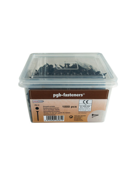 1 x Sanko 850 PVC-ruuvi 3,5x35 Teräsfosfaatti