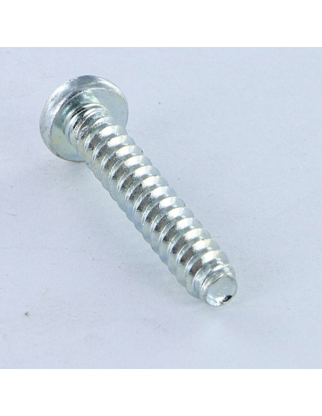 1 x PVC-ruuvi Lieriöpää Pozi 4,2 x 1" Kierre 60 Aste Sinkitty teräs