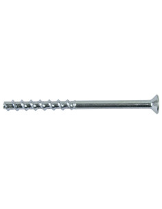 Betoniruuvi uppokantainen TORX 5x40 Sinkitty teräs