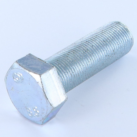 1 x Metalliruuvit Kuusiopää TH M16X60 Kokonaan kierteytetty Luokka 8.8 Hienokierre Kierrepituus: 150 mm Sinkitty teräs