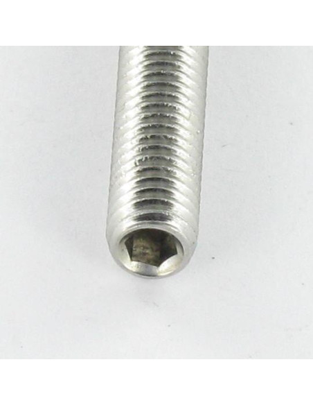 1 x Metalliruuvit Ruostumaton teräs A2 Päätön kuusiokoloruuvi (sthc / sans tête six pans creux) Avain 5 HC5 M10X60