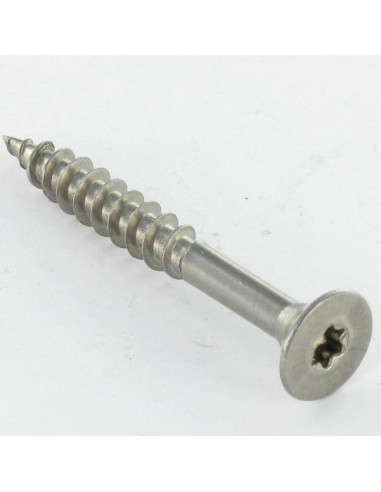1 x Puuruuvi Ruostumaton teräs A2 uppokantainen...