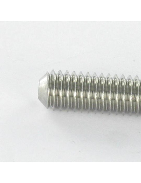 1 x Metalliruuvit Ruostumaton teräs A2 Päätön kuusiokoloruuvi (sthc / sans tête six pans creux) Avain 4 HC4 M8X60