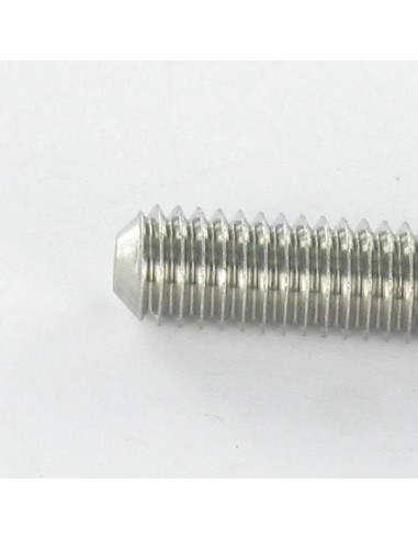 1 x Metalliruuvit Ruostumaton teräs A2 Päätön...