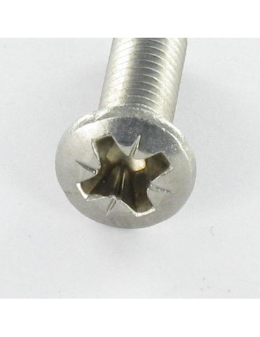 1 x Metalliruuvit Ruostumaton teräs A2...