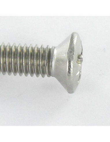 1 x Metalliruuvit Ruostumaton teräs A2...