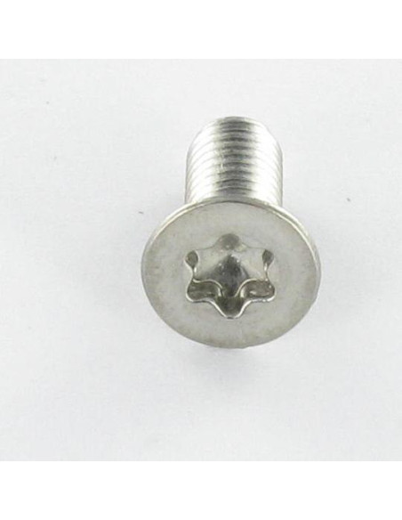 1 x Metalliruuvit uppokantainen TORX T10 M3X16 Ruostumaton teräs A4 mikroruuvi